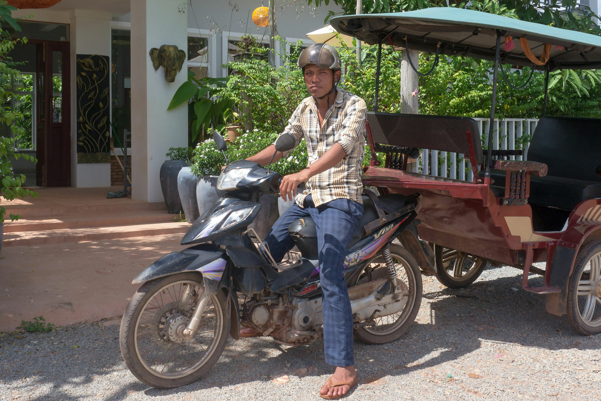Hak Boutique Hotel Siem Reap Exterior foto